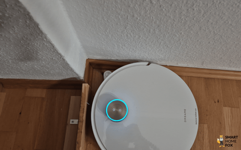 dreame x50 ultra убирает чечевицу из углов.